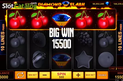 Οθόνη6. Diamond Flash (Popok Gaming) Κουλοχέρης