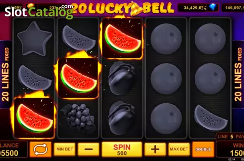 Οθόνη6. 20 Lucky Bell Κουλοχέρης 