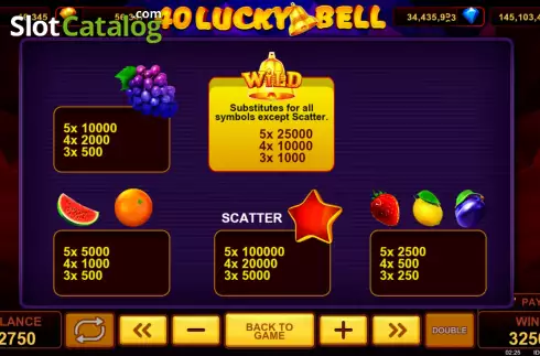 Οθόνη8. 40 Lucky Bell Κουλοχέρης