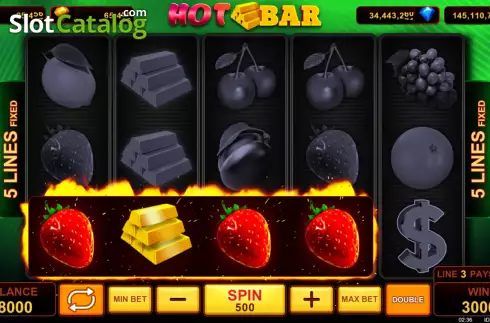 Οθόνη3. Hot Bar Κουλοχέρης