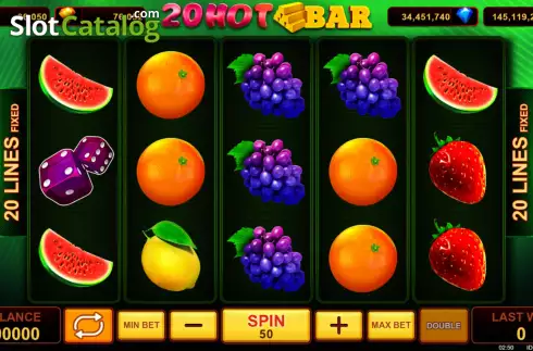 Οθόνη2. 20 Hot Bar Κουλοχέρης