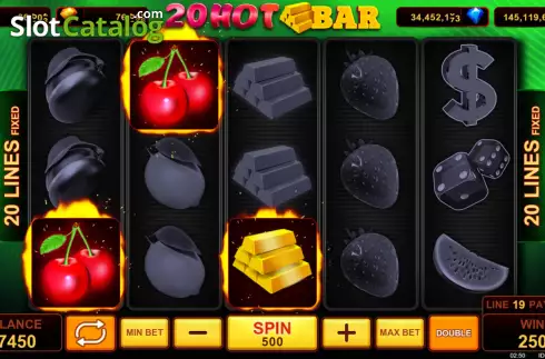 Οθόνη3. 20 Hot Bar Κουλοχέρης