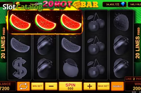 Οθόνη4. 20 Hot Bar Κουλοχέρης
