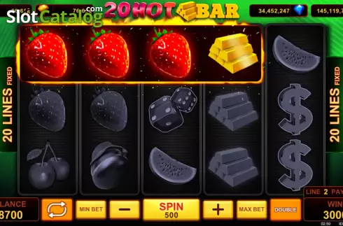 Οθόνη6. 20 Hot Bar Κουλοχέρης