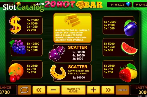 Οθόνη7. 20 Hot Bar Κουλοχέρης