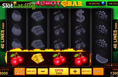 Οθόνη3. 40 Hot Bar Κουλοχέρης