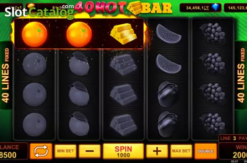 Οθόνη7. 40 Hot Bar Κουλοχέρης