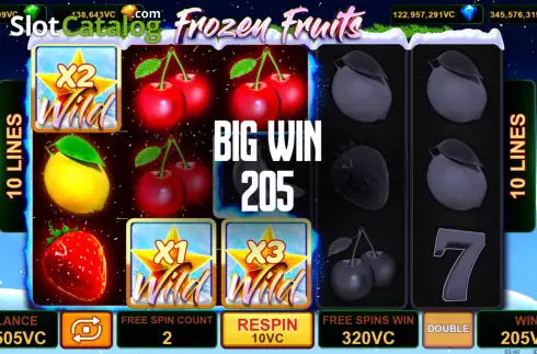 Οθόνη9. Frozen Fruits (Popok Gaming) Κουλοχέρης