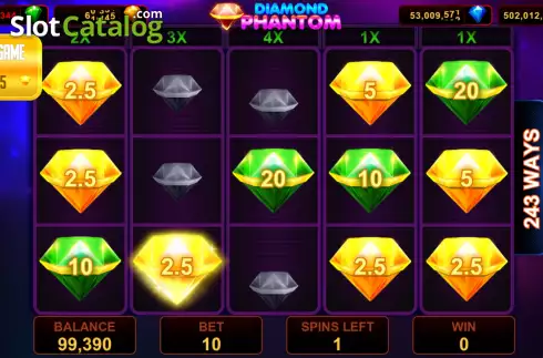 Οθόνη8. Diamond Phantom Κουλοχέρης 