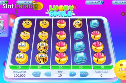 Οθόνη2. Lucky Smile Κουλοχέρης 