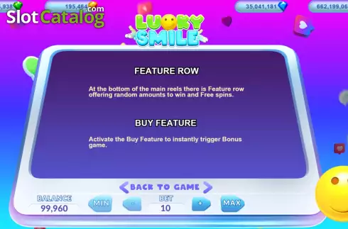 Οθόνη6. Lucky Smile Κουλοχέρης 