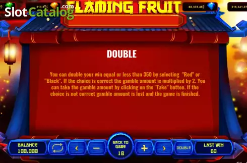 Οθόνη7. Flaming Fruit (Popok Gaming) Κουλοχέρης