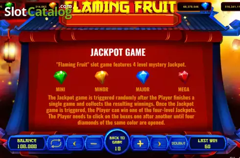 Οθόνη8. Flaming Fruit (Popok Gaming) Κουλοχέρης