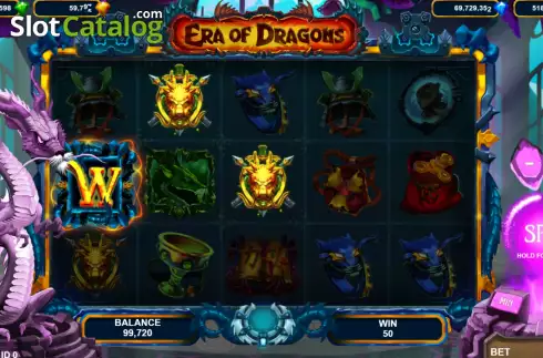 Οθόνη4. Era of Dragons Κουλοχέρης