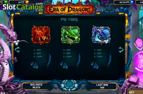 Οθόνη8. Era of Dragons Κουλοχέρης