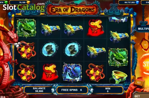 Οθόνη6. Era of Dragons Κουλοχέρης