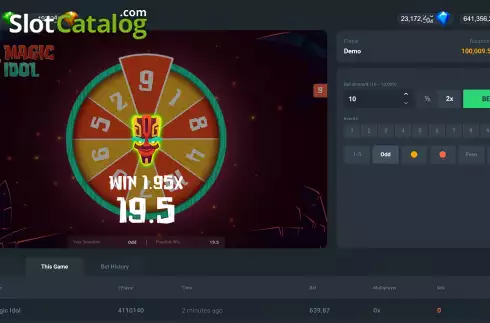 Οθόνη4. Magic Idol (Popok Gaming) Κουλοχέρης 