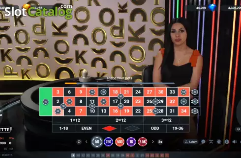 Οθόνη2. Roulette (Popok Gaming) Κουλοχέρης