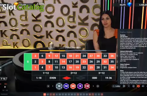 Οθόνη6. Roulette (Popok Gaming) Κουλοχέρης