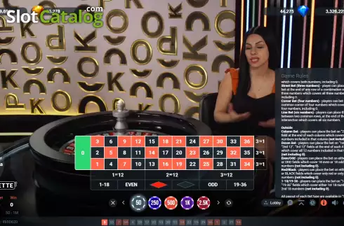 Οθόνη8. Roulette (Popok Gaming) Κουλοχέρης