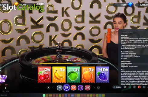 Οθόνη6. Multi Fruit Κουλοχέρης