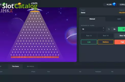Οθόνη2. Plinko (Popok Gaming) Κουλοχέρης