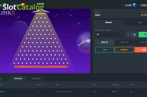 Οθόνη5. Plinko (Popok Gaming) Κουλοχέρης