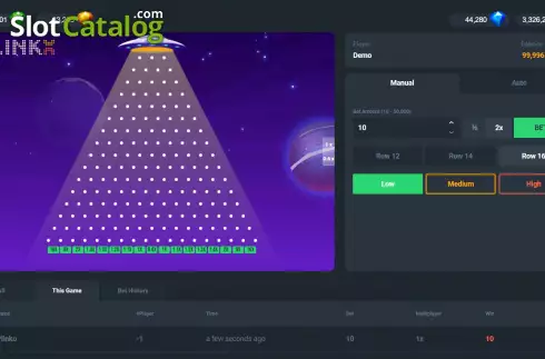 Οθόνη6. Plinko (Popok Gaming) Κουλοχέρης