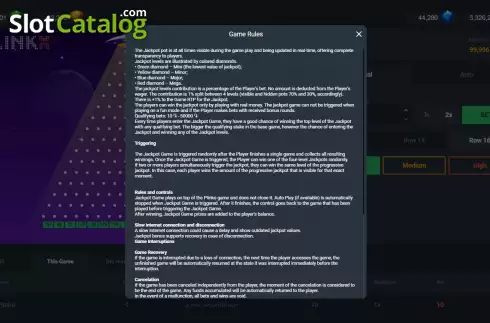 Οθόνη9. Plinko (Popok Gaming) Κουλοχέρης