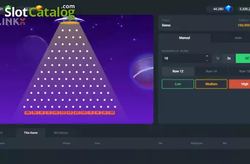 Οθόνη3. Plinko (Popok Gaming) Κουλοχέρης