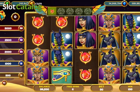 Οθόνη6. Gold of Egypt (Popok Gaming) Κουλοχέρης