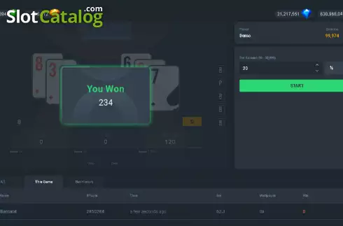 Οθόνη4. Baccarat (Popok Gaming) Κουλοχέρης 