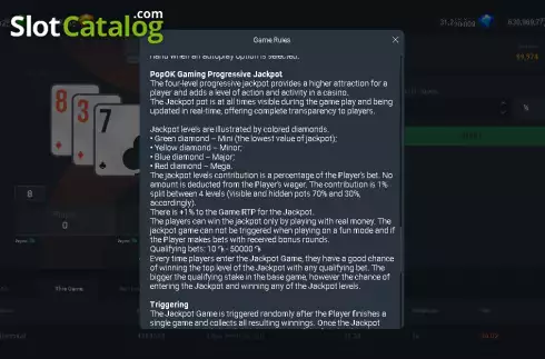 Οθόνη6. Baccarat (Popok Gaming) Κουλοχέρης 
