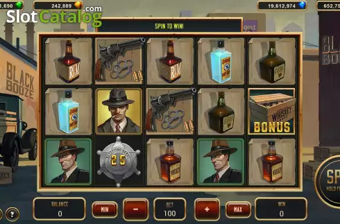 Οθόνη3. Black Booze Κουλοχέρης