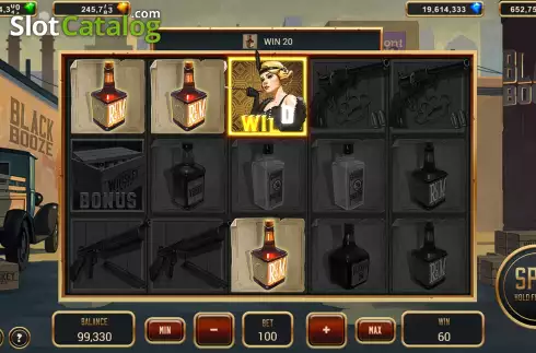 Οθόνη5. Black Booze Κουλοχέρης