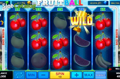 Οθόνη4. Fruitball Κουλοχέρης