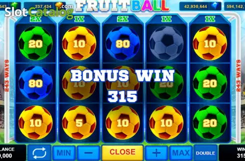 Οθόνη8. Fruitball Κουλοχέρης