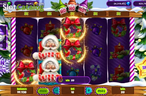 Οθόνη3. Ho Ho Ho! (Popok Gaming) Κουλοχέρης