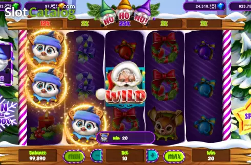 Οθόνη4. Ho Ho Ho! (Popok Gaming) Κουλοχέρης