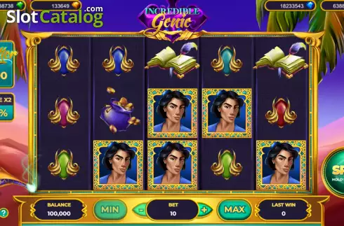 Οθόνη2. Incredible Genie Κουλοχέρης