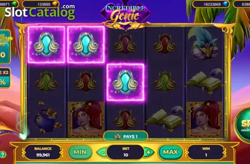 Οθόνη3. Incredible Genie Κουλοχέρης