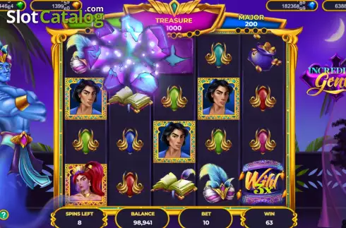 Οθόνη6. Incredible Genie Κουλοχέρης