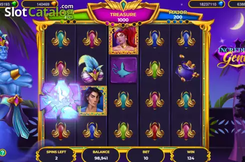 Οθόνη7. Incredible Genie Κουλοχέρης