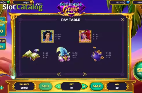 Οθόνη9. Incredible Genie Κουλοχέρης