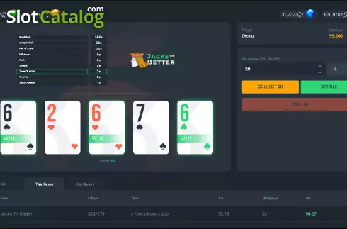 Οθόνη4. Jacks or Better (Popok Gaming) Κουλοχέρης