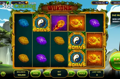 Οθόνη3. Wukong (Popok Gaming) Κουλοχέρης