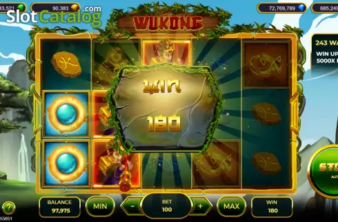 Οθόνη4. Wukong (Popok Gaming) Κουλοχέρης