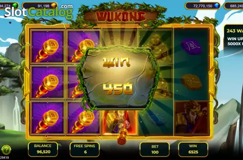 Οθόνη9. Wukong (Popok Gaming) Κουλοχέρης
