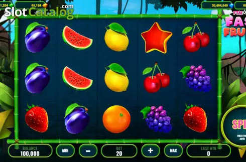 Οθόνη2. Fast Fruits (Popok Gaming) Κουλοχέρης
