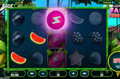 Οθόνη4. Fast Fruits (Popok Gaming) Κουλοχέρης